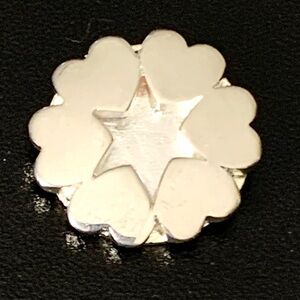 Tiffany & Co Paloma Picasso Flower Crown of Hearts in Sterling Silver Necklace